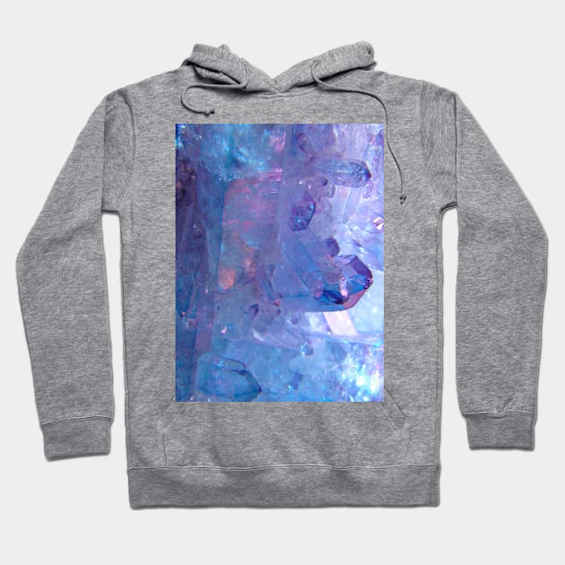 Light Purple Crystal Geode Hoodie by NewburyBoutique